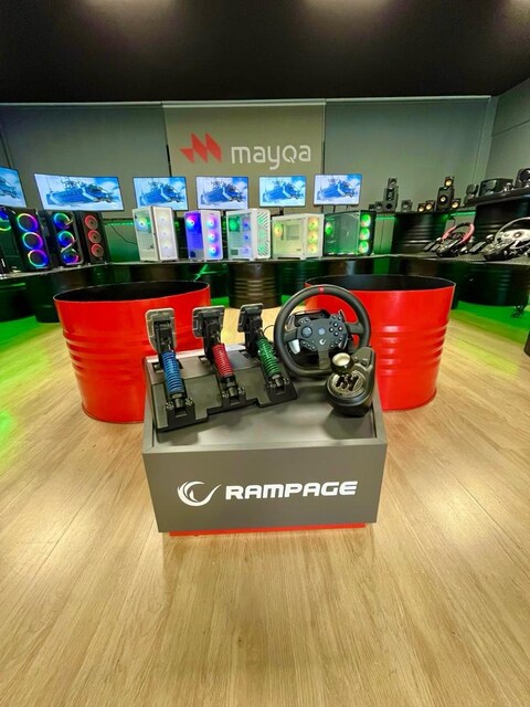 Rampage DRIVE RS+ PS4/PC/XBOX ONE/Xbox Series S/X Yay Oyun Direksiyonu