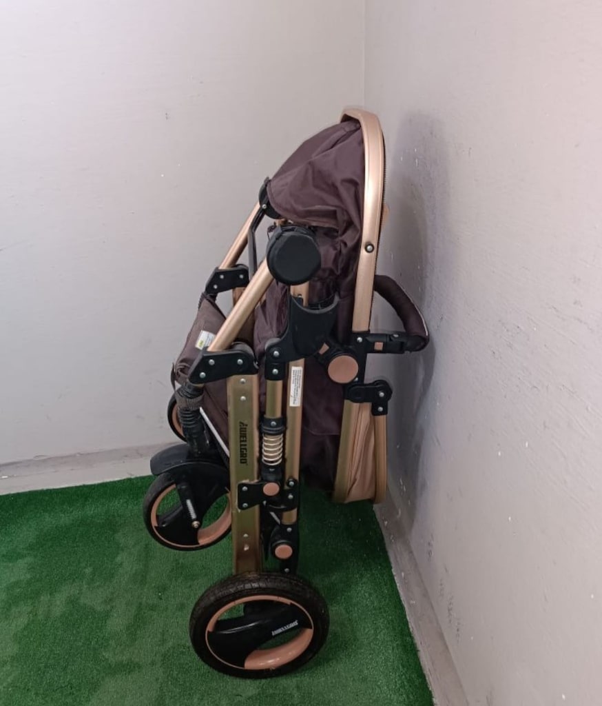 Bebek Arabası - Wellgro Golden Horn Q3 Gold Travel Sistem - 3