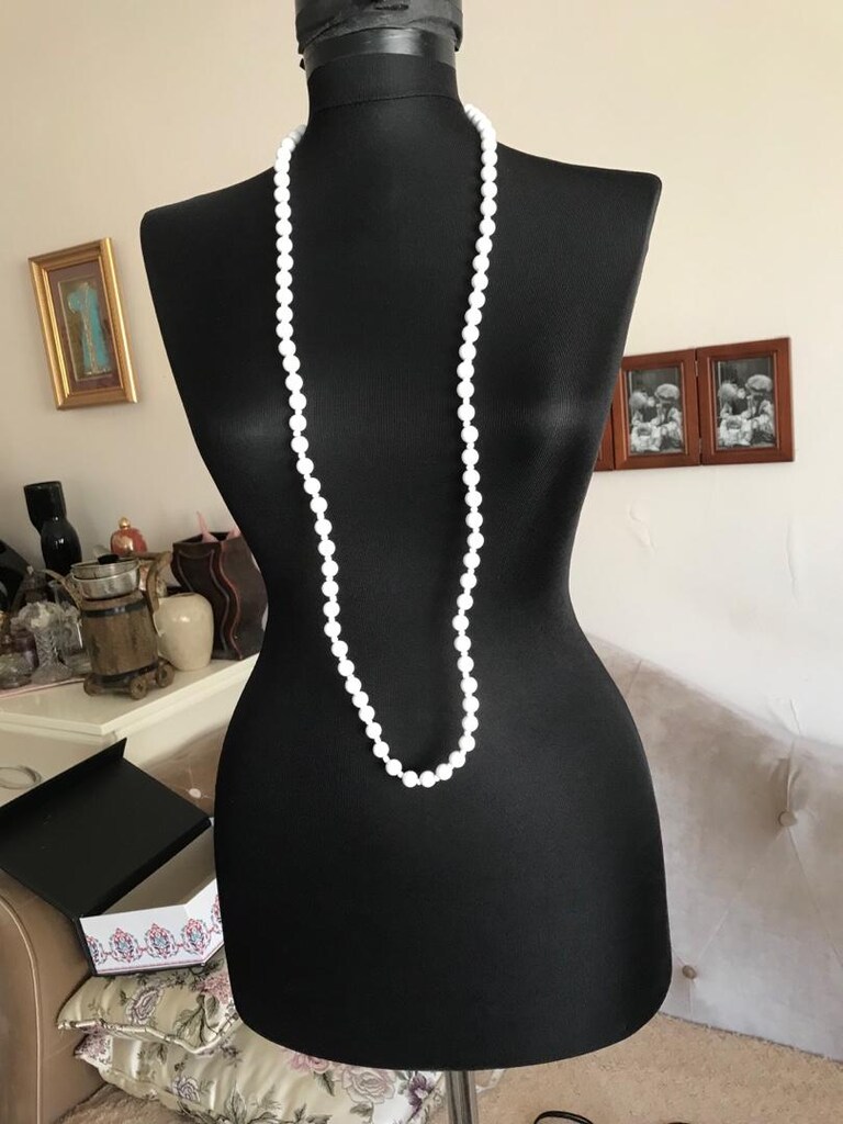 bayan kolye 2 model mavili 650 beyaz 500 tlbuğün gel al - 4
