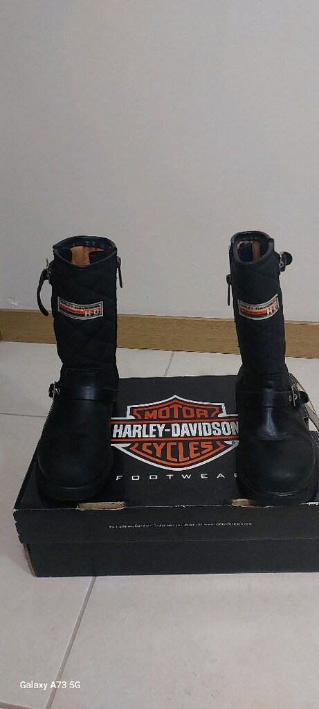 Orjinal Harley Davidson bot 34 numara - 2