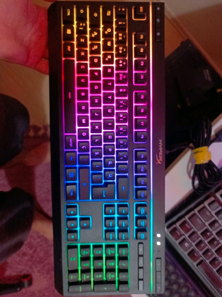 Hyperx Alloy Core RGB Membran Klavye - 5
