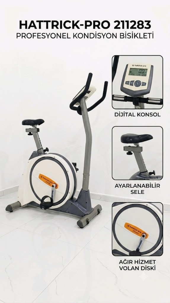 Hattrick Pro ES 1200 – Profesyonel Kondisyon Bisikleti Adrese Teslim - 5