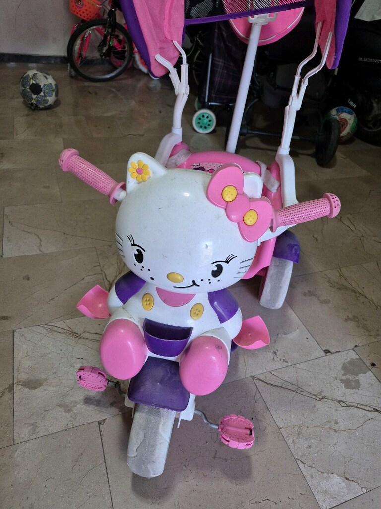 3 tekerlekli hello kitty bisiklet - 6