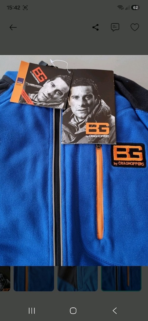 Bear Grylls Polar Ceket Beden:58-60 - 8