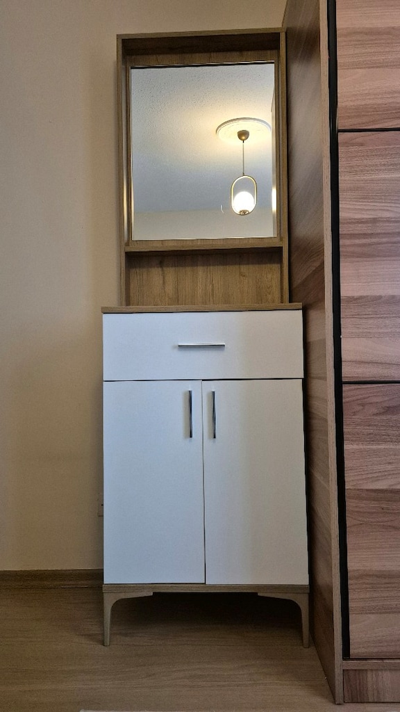 Çok Amaçlı Aynalı Dolap - Vestiyer - 2