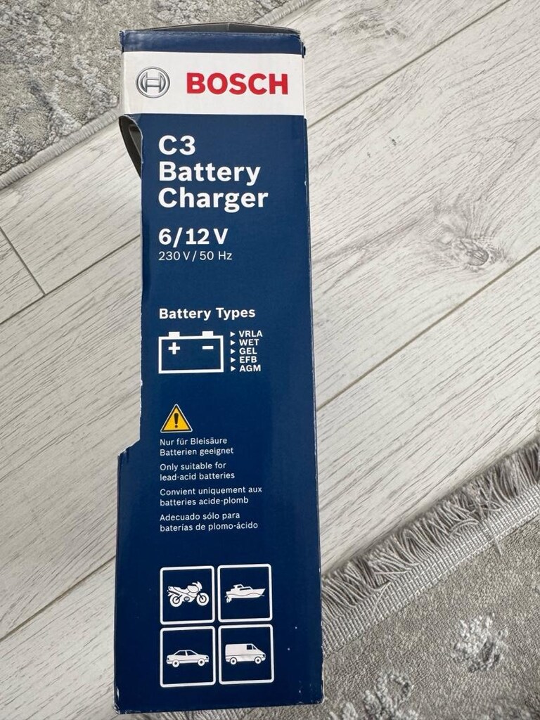 bosch c3 akü şarj cihazı - 3