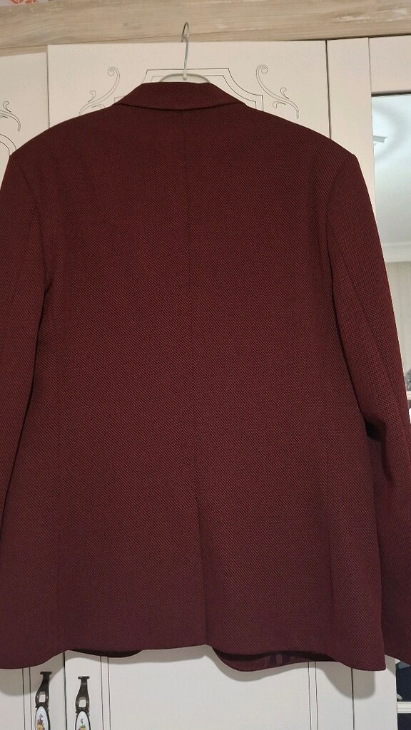 bordo blazer ceket 54-6drop - 5