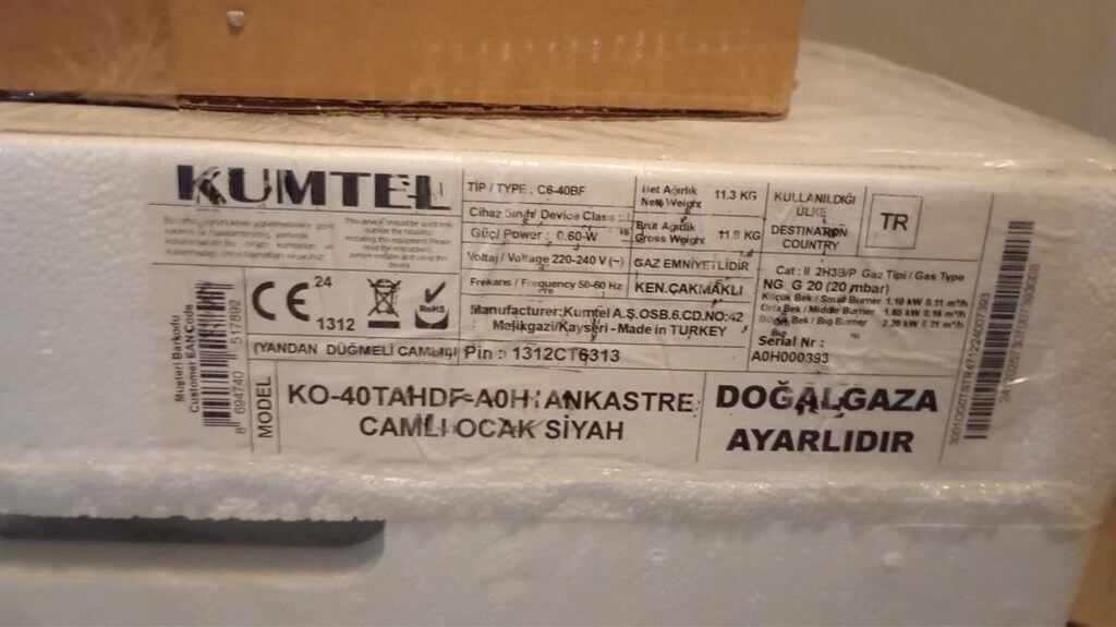 sıfır kumtel ankastre set ve seg marka buzdolabı - 6