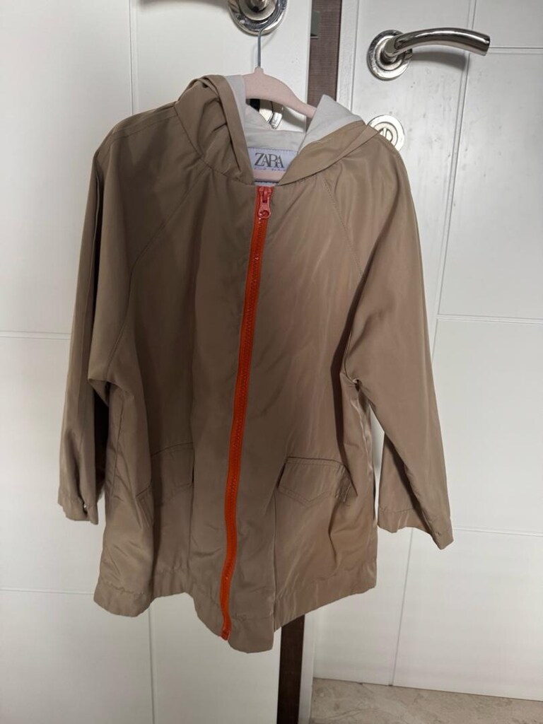 zara trençkot yağmurluk 4-5 yaş