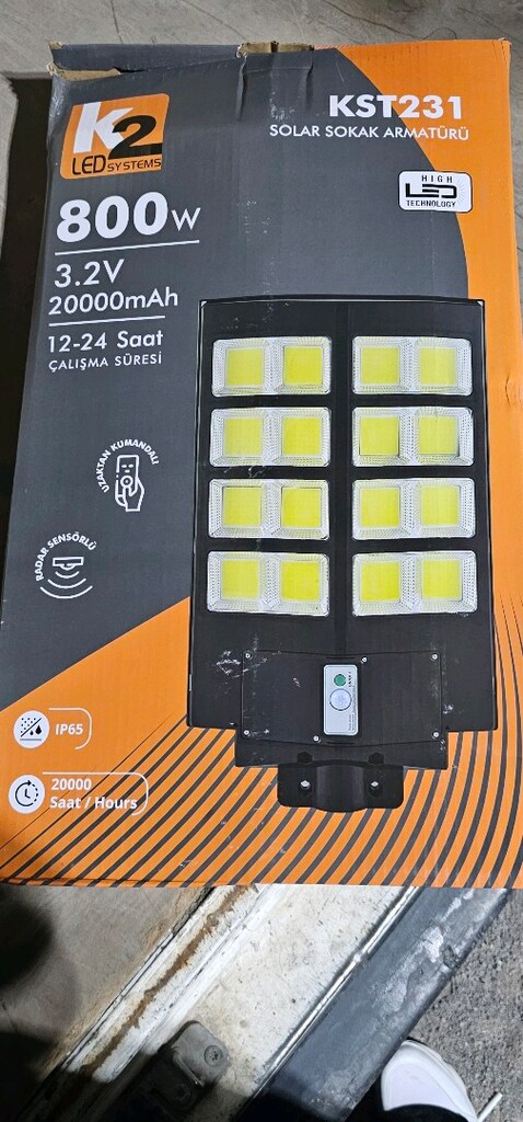 bahce sokak solar armatürleri - 4