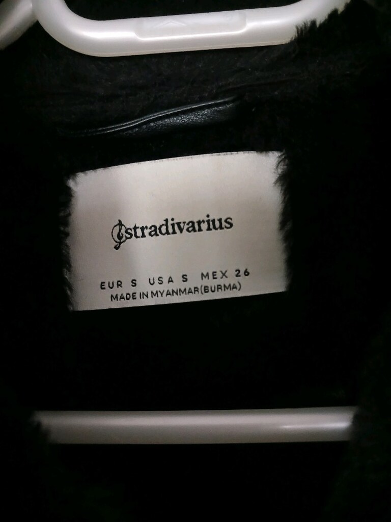 Stradivarius bayan M beden sıfır süet kısa kaban - 6