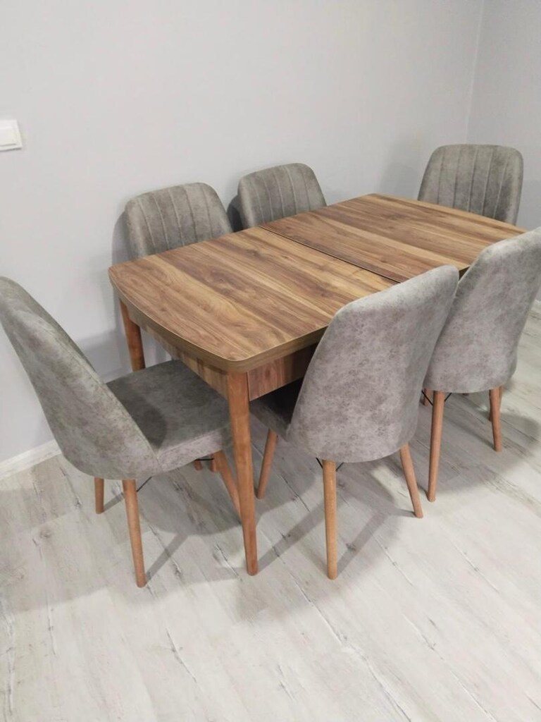 masa sandalye takımı 6 sandalye 1 masa renk seçenekleri mevcut - 8