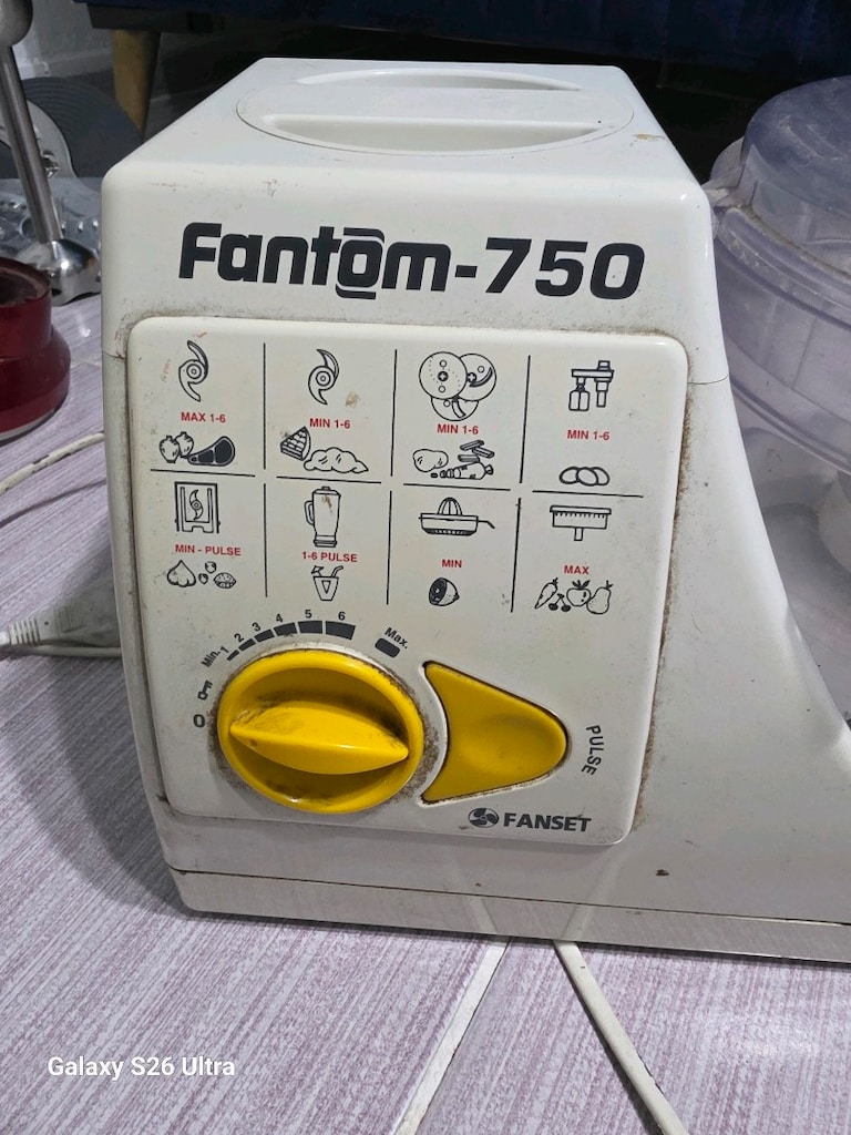 Fanset M-750 Beyaz Mutfak Robotu - 2