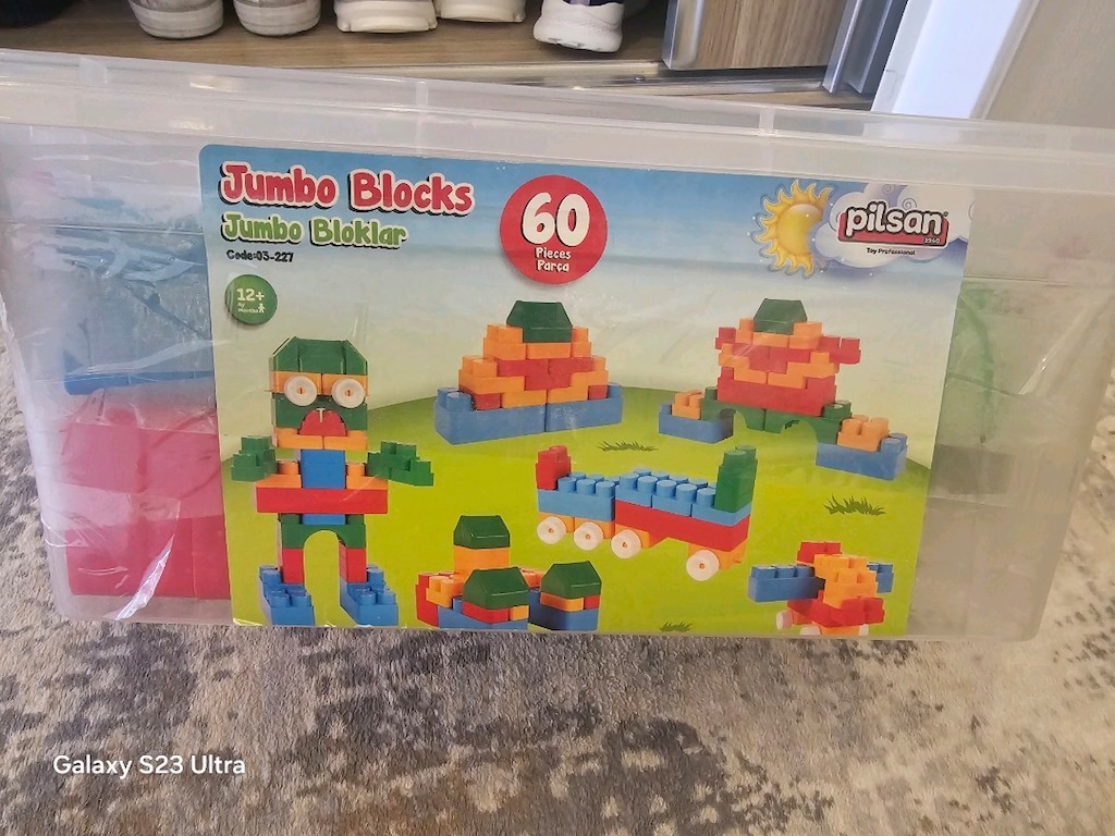 oyuncak renkli top ve lego - 3