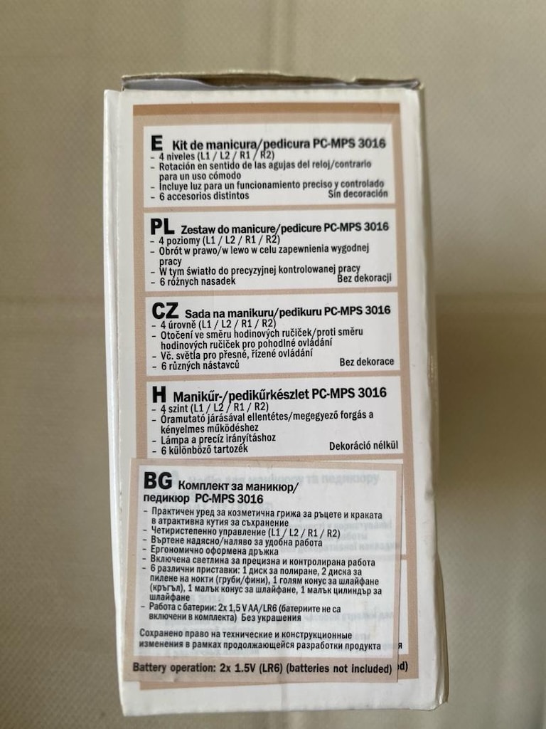 SIFIR AÇILMAMIŞ PAKET ORJİNAL ALMAN MANİKÜR PEDİKÜR SETİ - 5