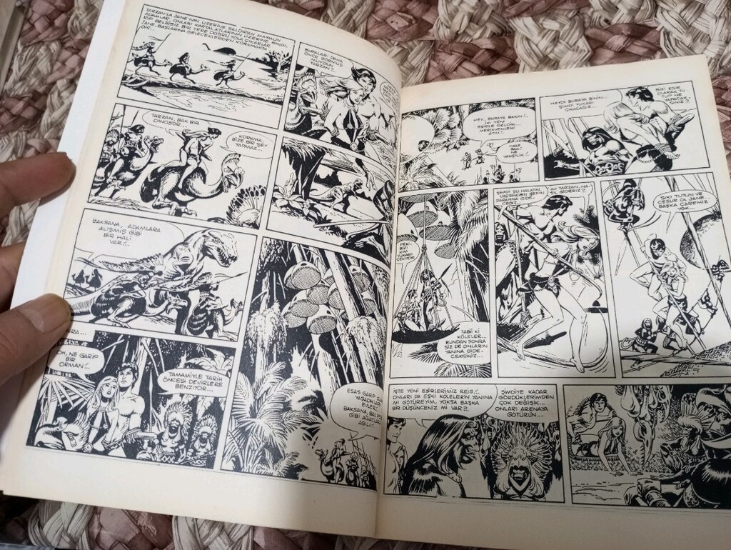 Tarzan cilt 2-6 çok nadir çizgi roman - 9