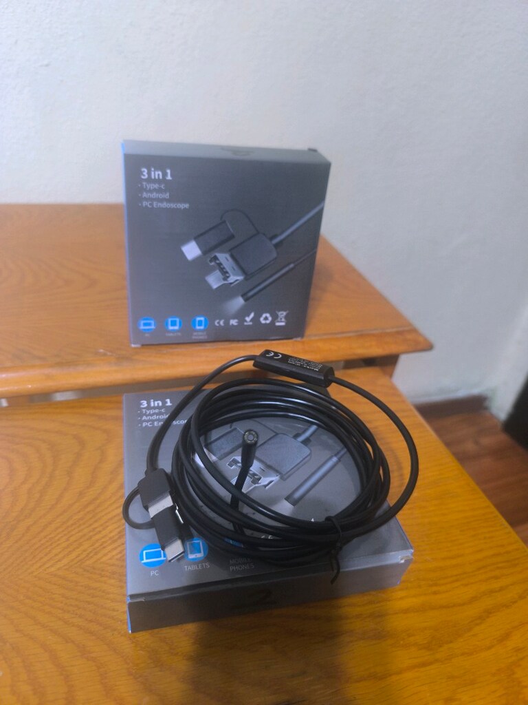 2m Endoskop yılan kamera Android - 2