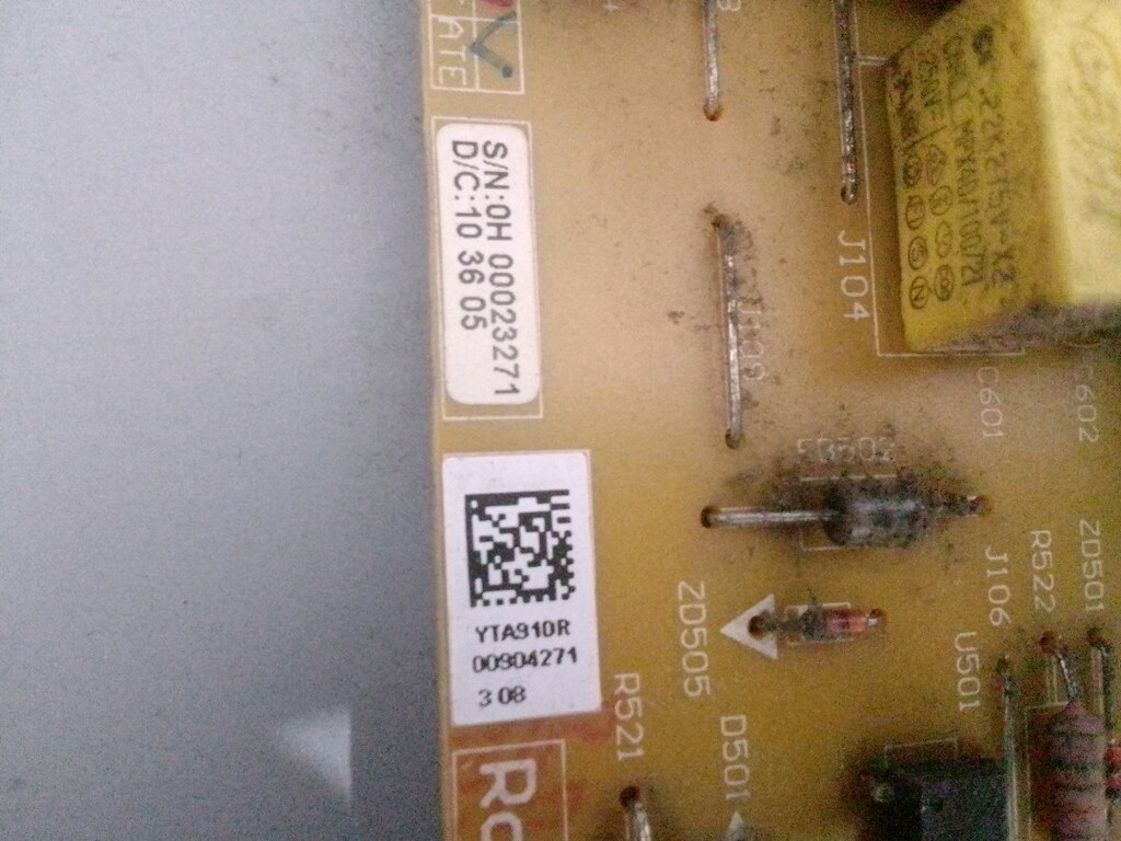 Arçelik 82-203 TV besleme kartı - 2