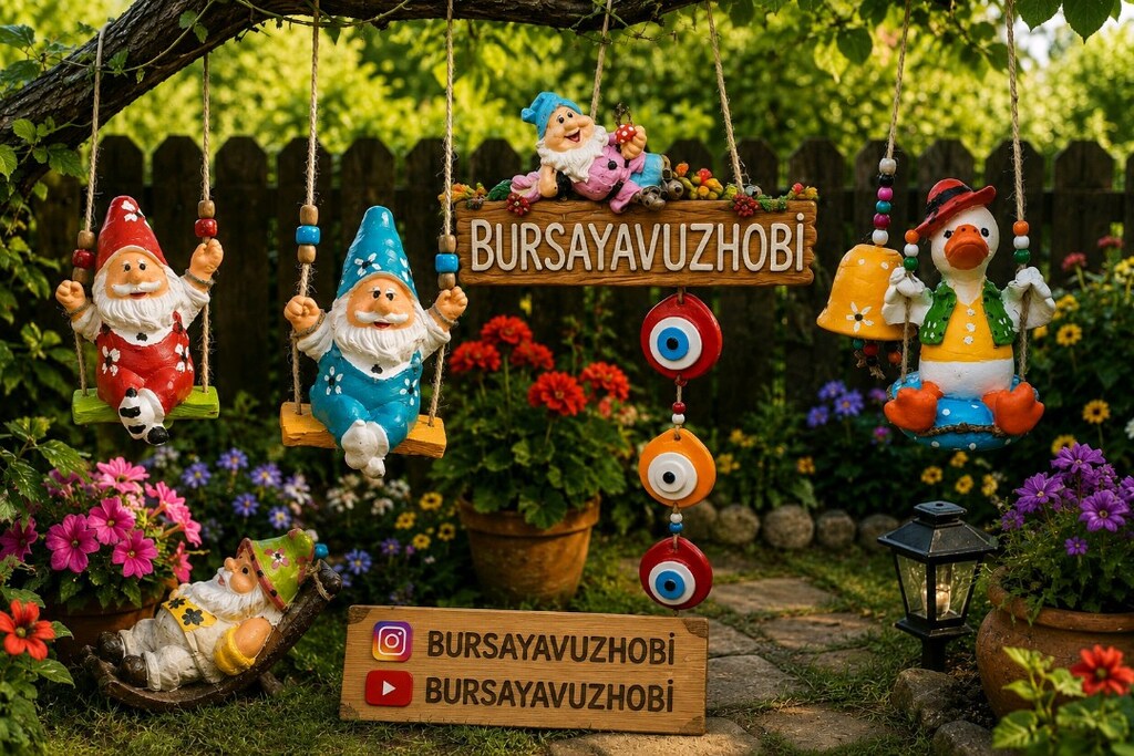 bahçe balkon teras süsleri hediyelikler - 9