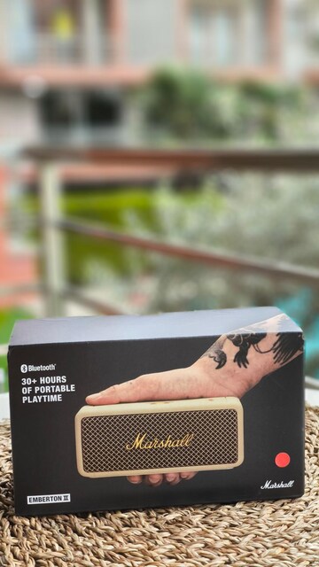 Marshall Emberton II Bluetooth Hoparlör Krem