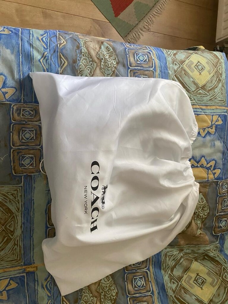 Sıfır Coach hakiki deri çanta