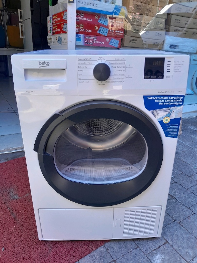sıfır ayarında beko marka 9 kiloluk çamaşır kurutma makinesi - 3