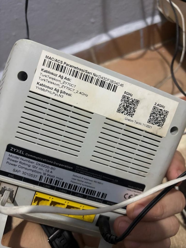 zyxel vdsl2 modem 5g - 4