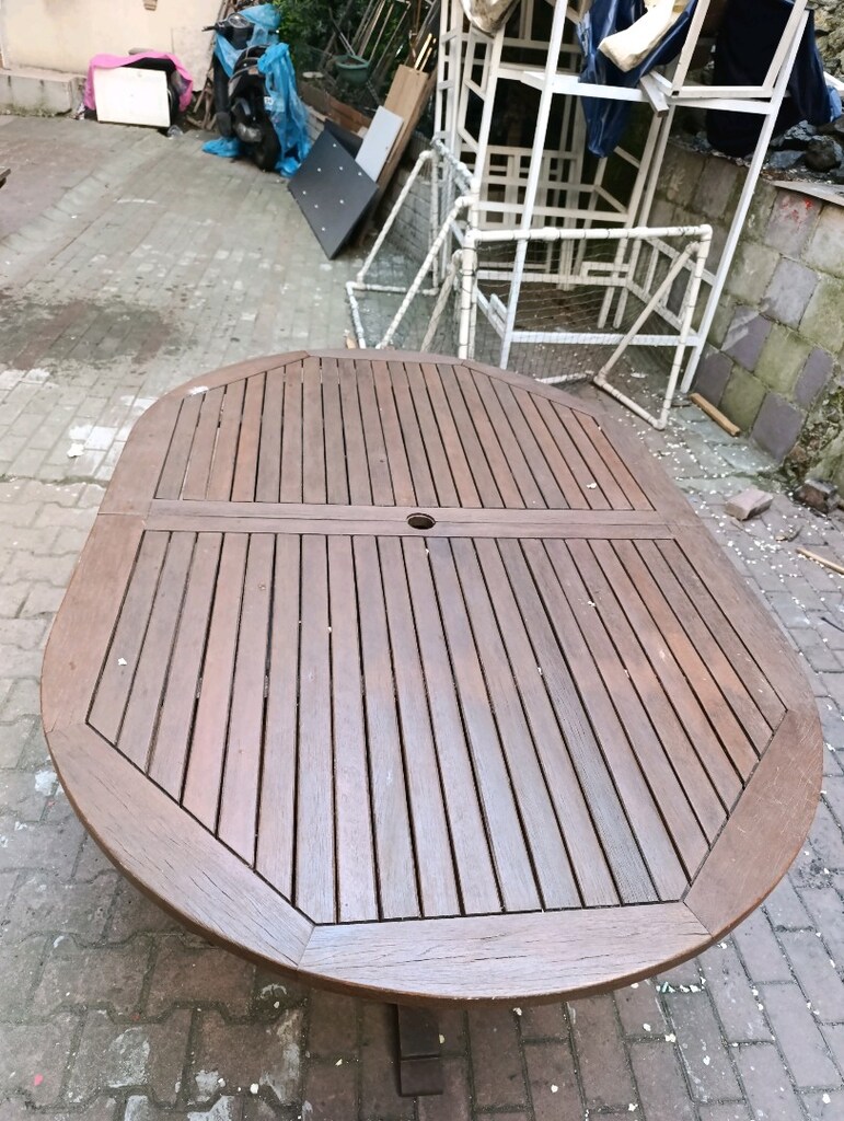 masa dış mekan ahşap - 3