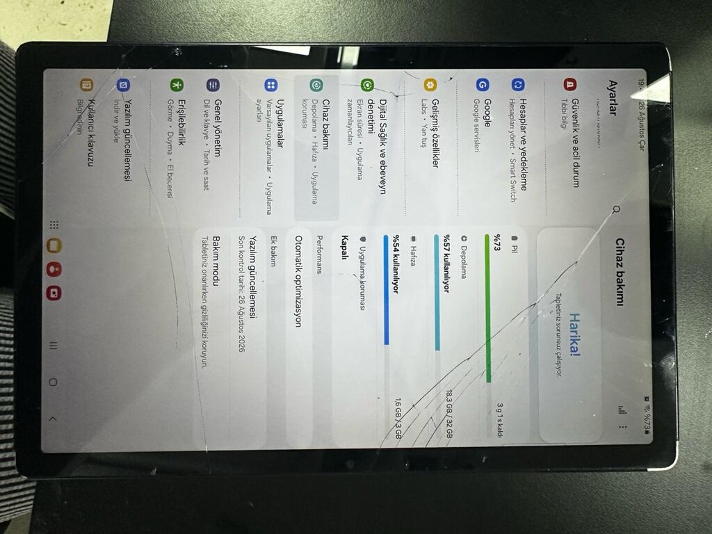 Samsung Galaxy Tab A8 32 GB – Ekran Kırık – ACİL SATILIK - 4