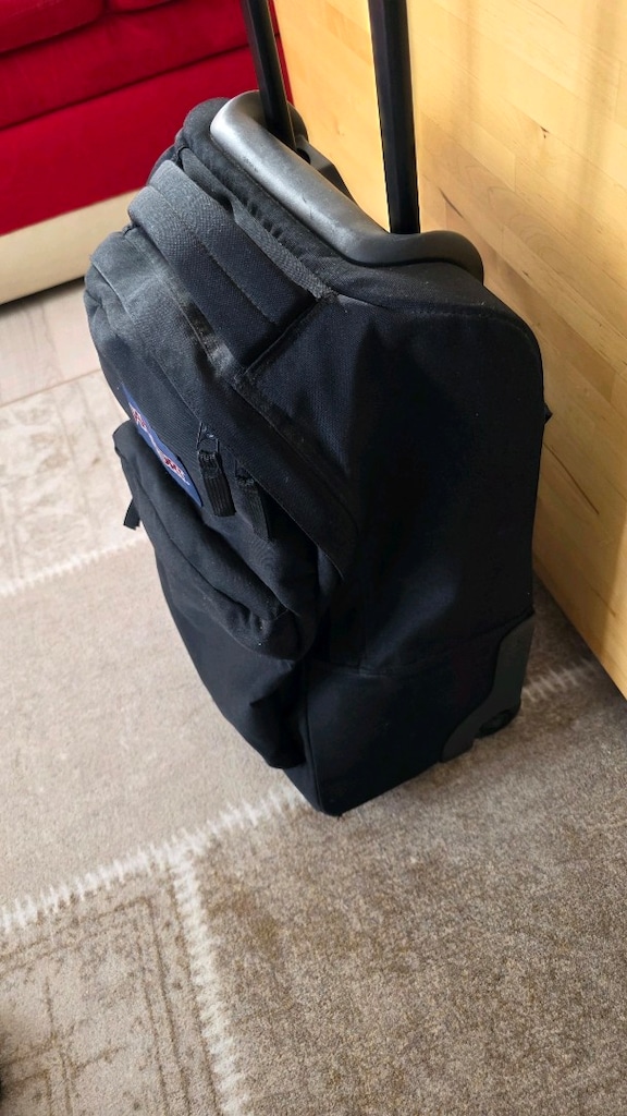 Jansport Tekerlekli sırt çantası, kabin boy Seyehat çantası - 4