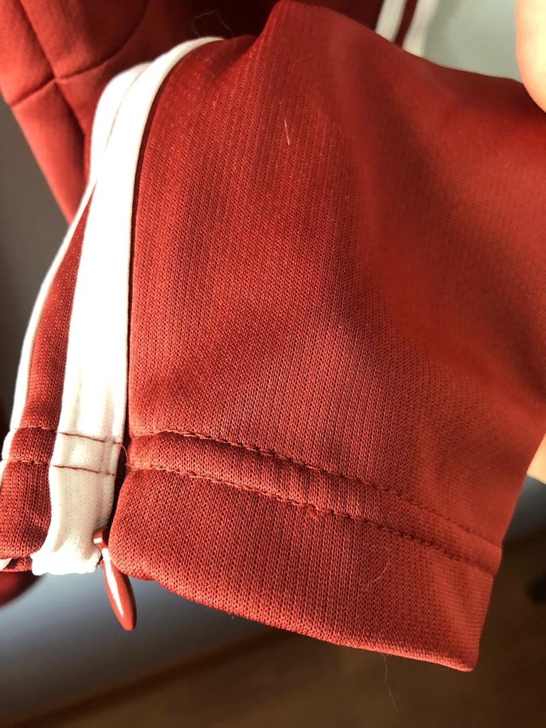 orijinal Adidas kiremit kırmızısı eşofman altı - 11