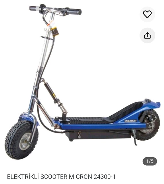 elektrikli scooter akülari yeni 6 ay garantili