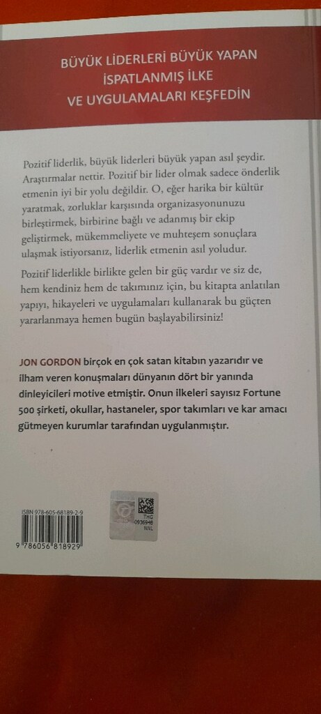 POZİTİF LİDERLİĞİN GÜCÜ, JON GORDON - 2