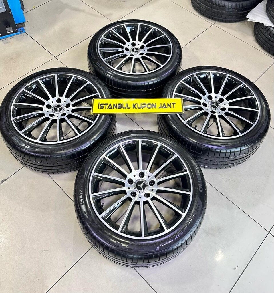 18 İNÇ SIFIR ! MAYBACH JANT LASTİK TAKIMI 1AYLIK 5x112 MERCEDES 2026 - 4