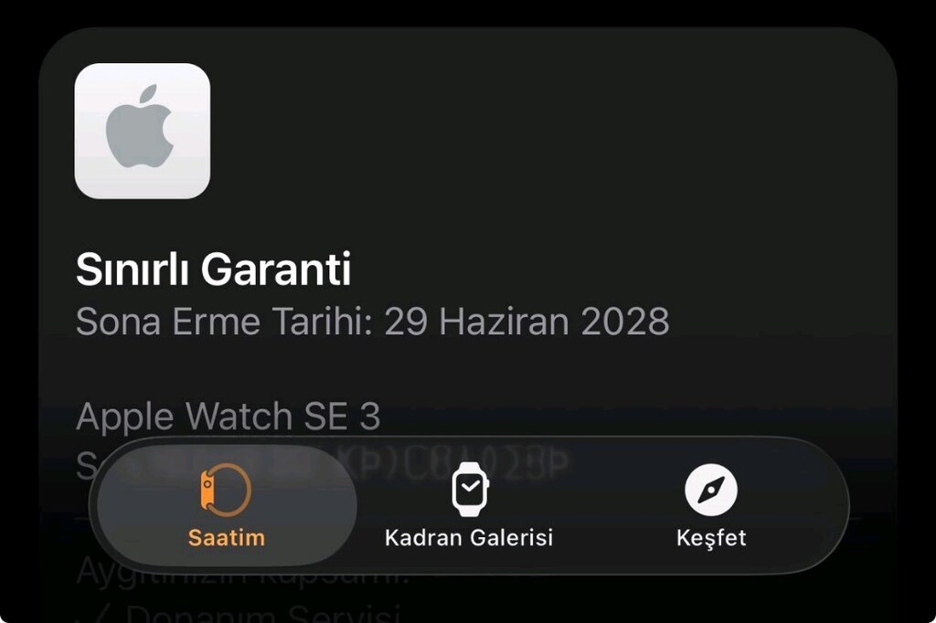 Apple Watch SE 3 GPS Yurt içi Garantili - 8