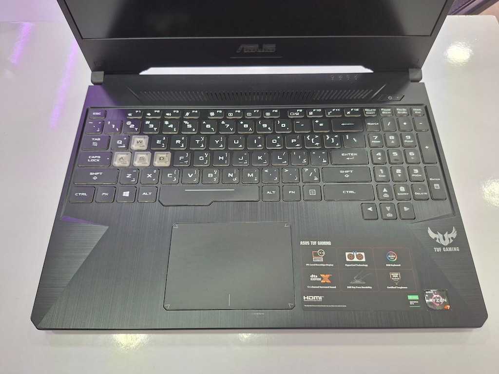 ASUS TUF GAMING AMD RYZEN 7 3750H 16GB DDR4 RAM 512GB M2 NVME SSD 1650 - 4