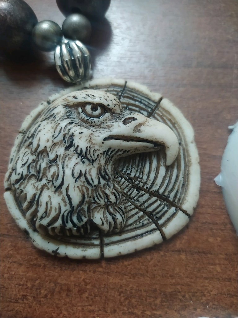 kartal başı slikon kalıbı.5.5 cm çapında