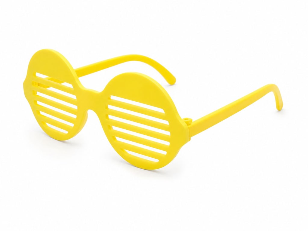 Yapı3D Limon Tasarımlı Eğlenceli Parti Gözlüğü – Renkli Stil - 5