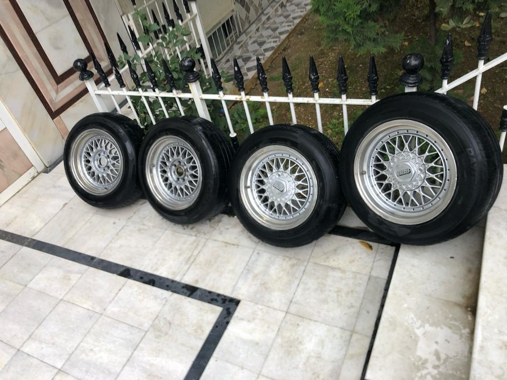 CUMAYA BU FİAT BBS RS 1.ÇELİKJANT DAYTONE LASTİK TAKIMI 195.65.15. - 2