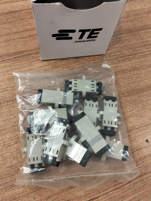 TE Connectivity Duplex LC Fiber Optik Adaptör 10 adet