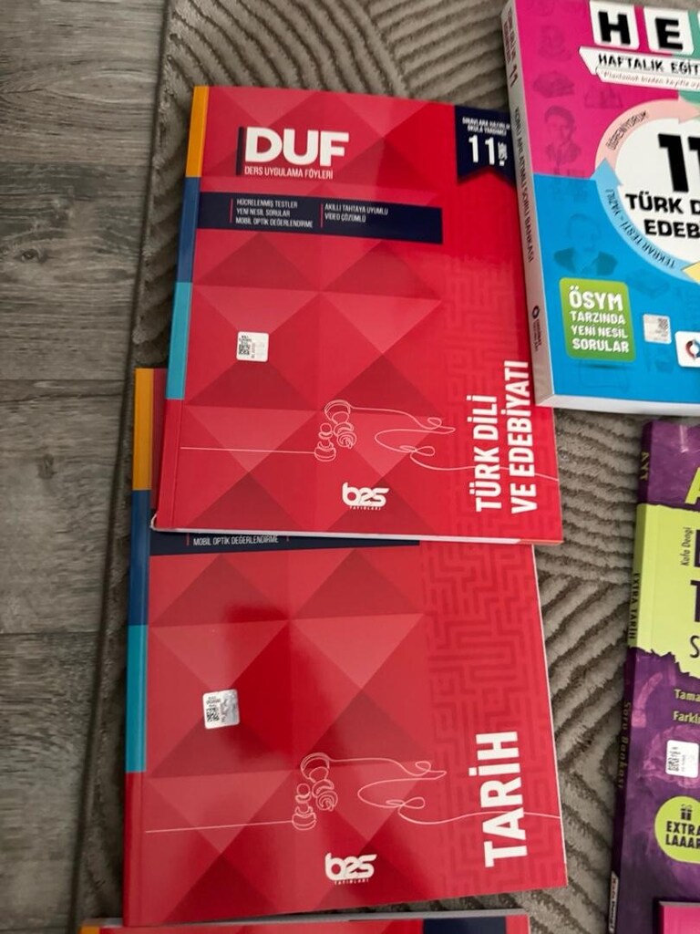 11.sınıf eşit ağırlık test kitapları (11 adet) - 2