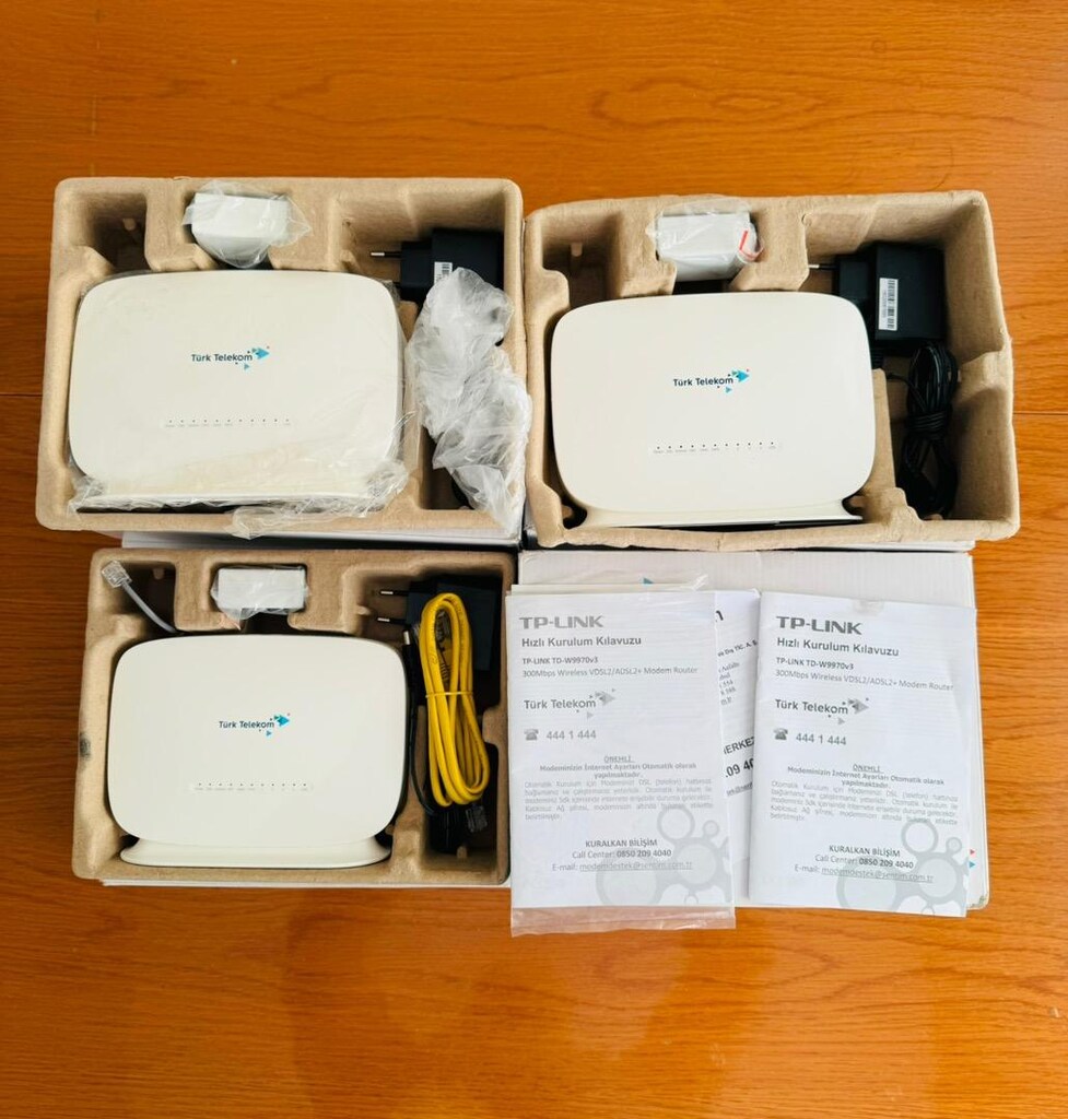 Tp-Link TD-WD9970 Vdsl/Adsl V3 Modem Router - 5