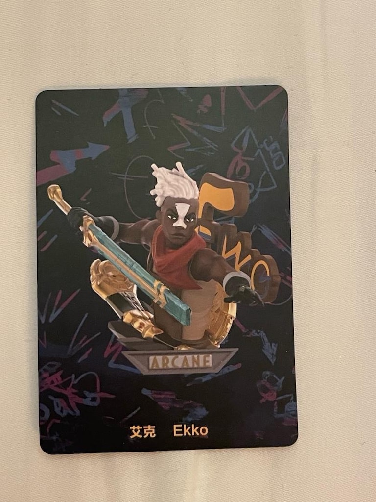 Arcane x Pop Mart orijinal Ekko figürü - 3