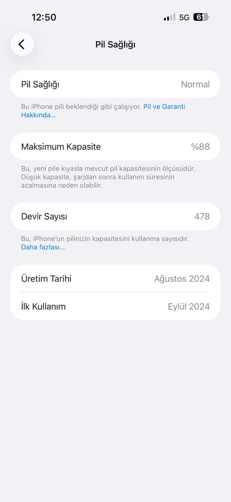Sahibinden iPhone 16 Pro Max – Pil Sağlığı %88 - 2