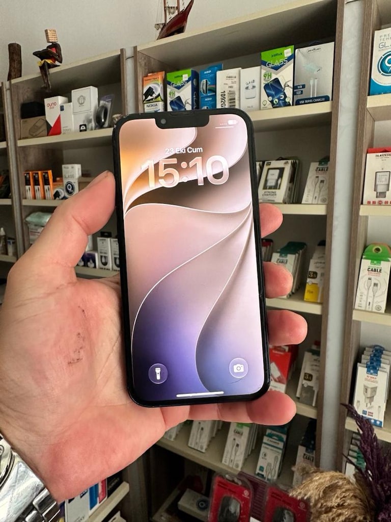 Apple 13 128 Gb değişen arka kamera orjnl pil kozmetik 10/9 temiz tr - 7