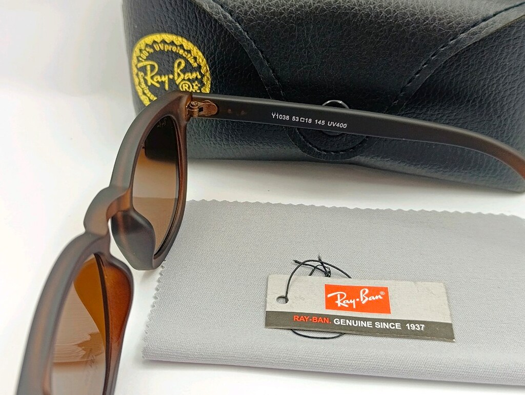 SIFIR KUTUSUNDA, RAYBAN (KEMİK) UV400 FİLTRELEME GÜNEŞ GÖZLÜĞÜ - 9