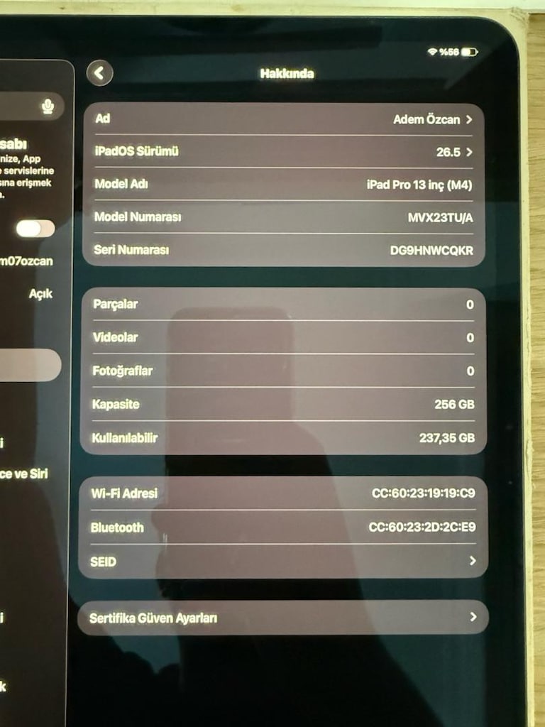 iPad Pro / M4 / 13 inç / 256 GB / Siyah - 2