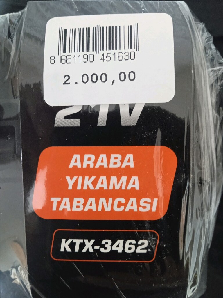 ŞARJLI OTO YIKAMA KİNETEX - 2