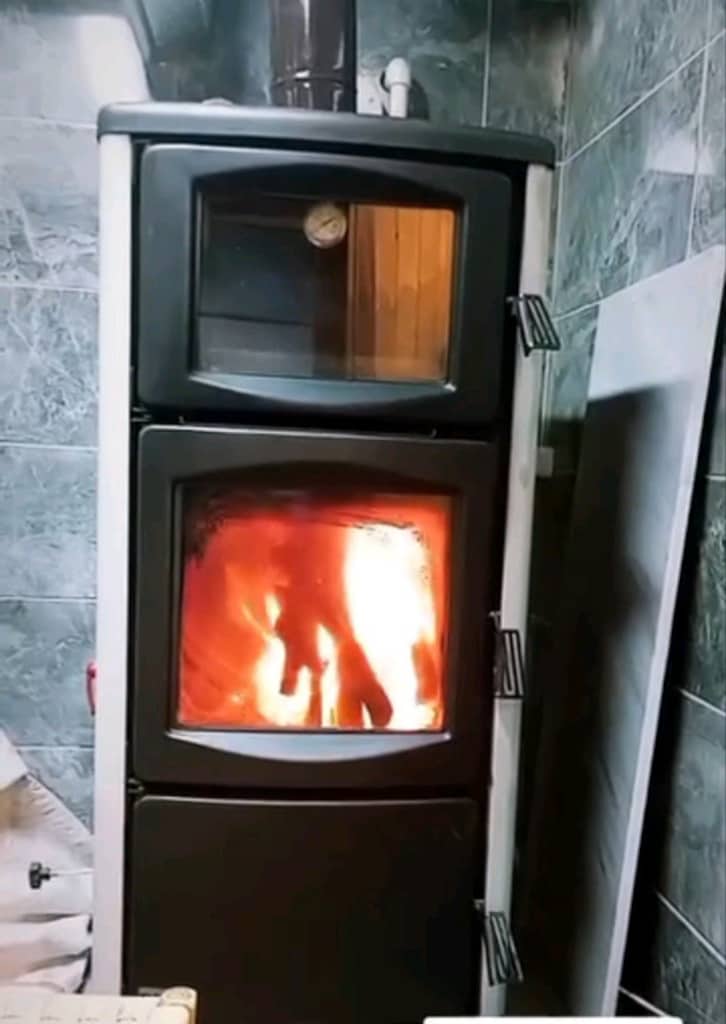 kale lüfer sobası kömür odun fırın lı - 3