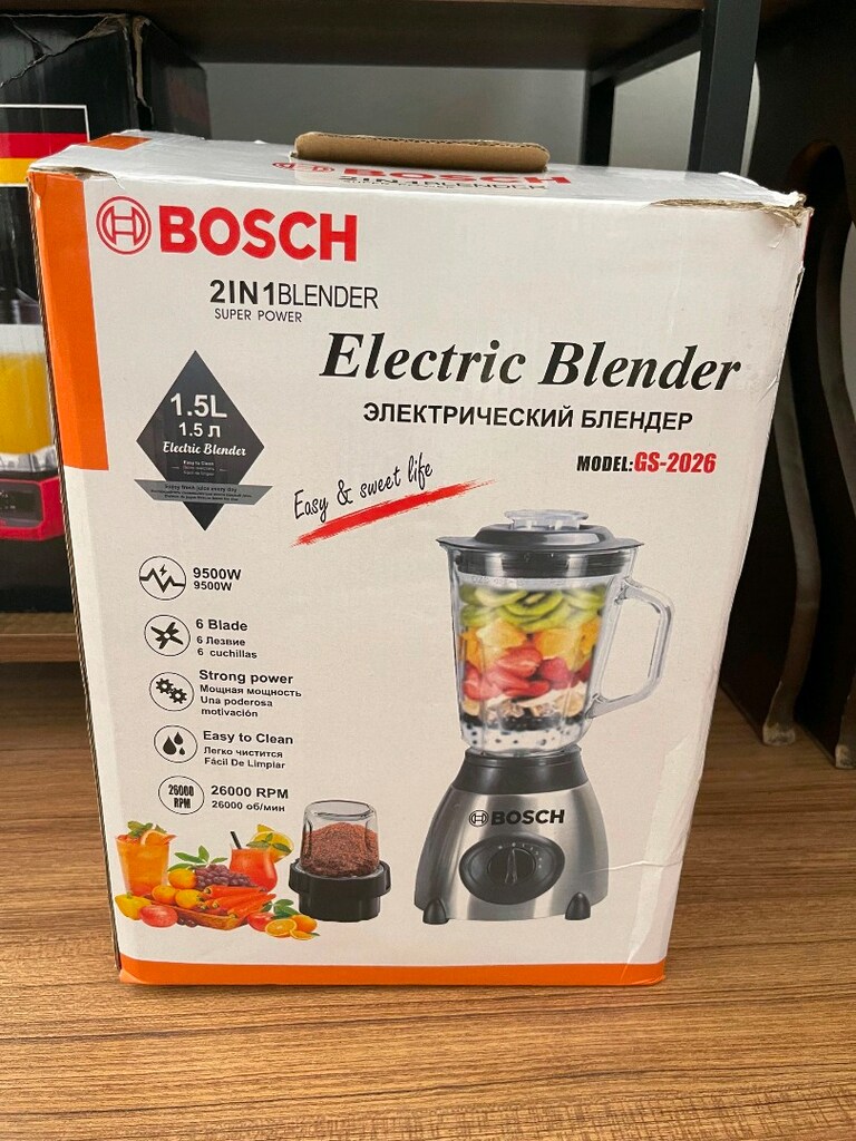 Cam hazneli blender seti ikisi bir arada öğütücü içinde - 2